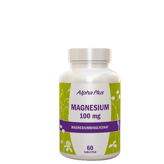 Magnesium 100 mg, 60 tabletter