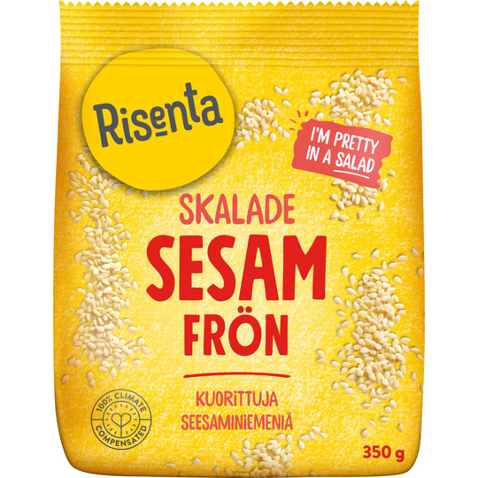 Risenta Skalade Sesamfrön 350 g