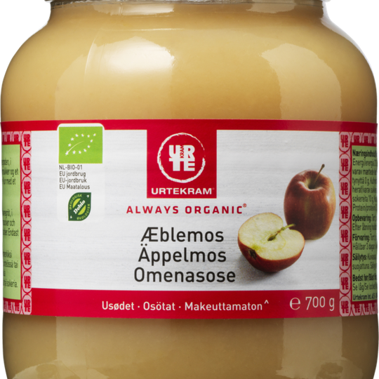 Urtekram Äppelmos EKO 700 g