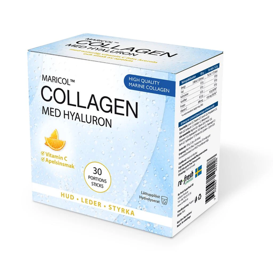 Re-fresh Superfood Collagen Hyaluron +C Box 30 sticks
