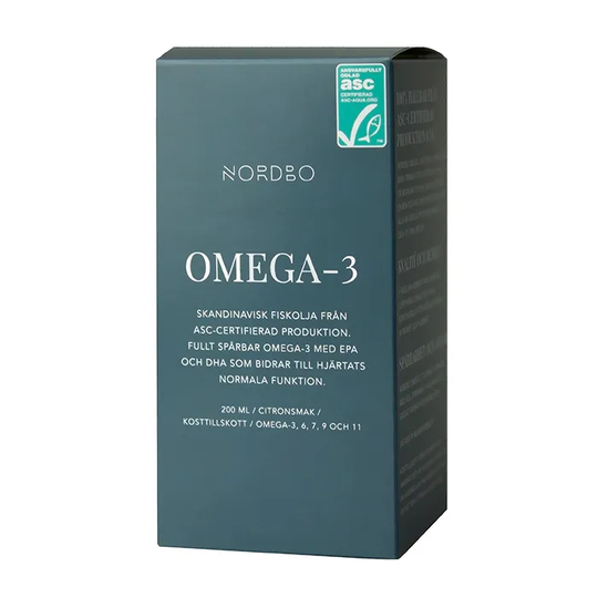 Nordbo Omega-3 Flytande, 200 ml