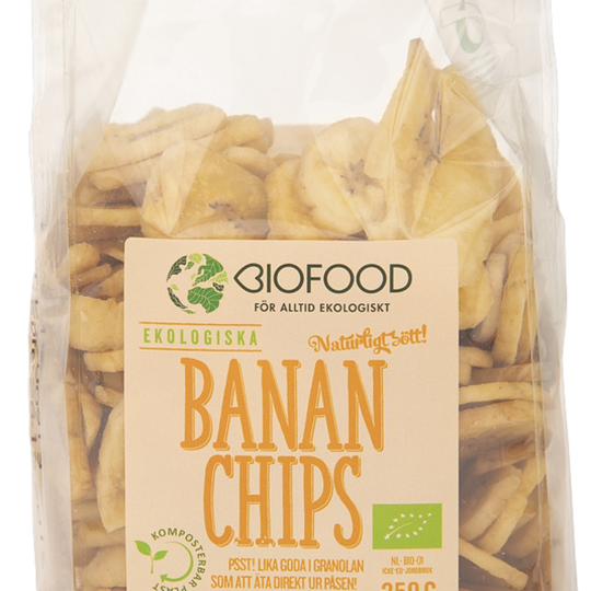 Biofood Bananchips 250 g