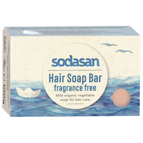 Sodasan Ekologisk Schampo Bar Doftfri 100 g
