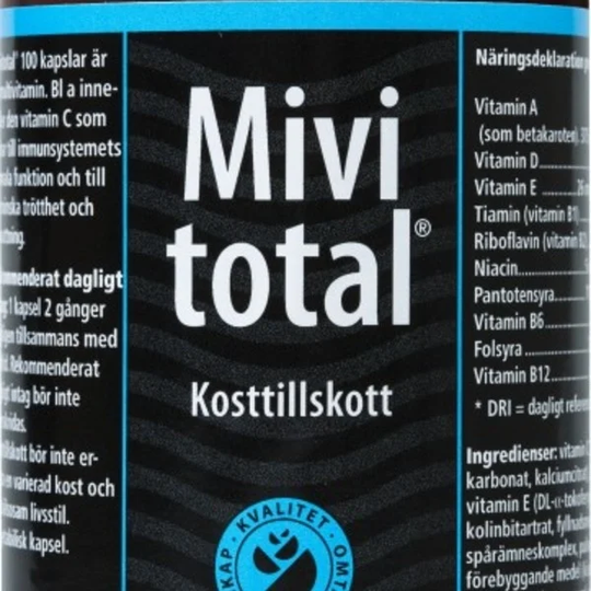 Mivitotal 100 kapslar