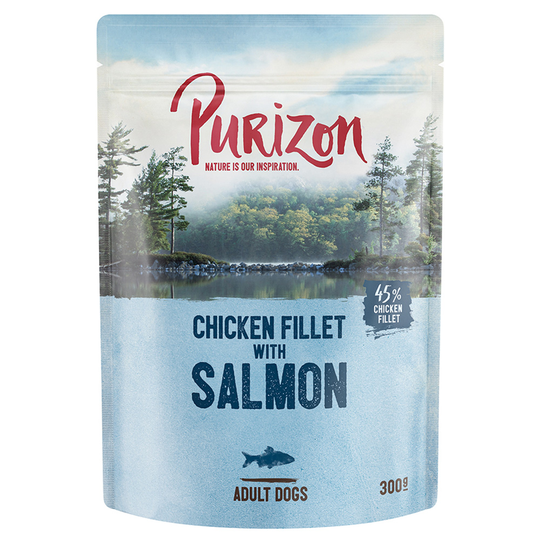 6 x 300 g till prova-på-pris! Purizon våtfoder - 6 x 300 g Salmon