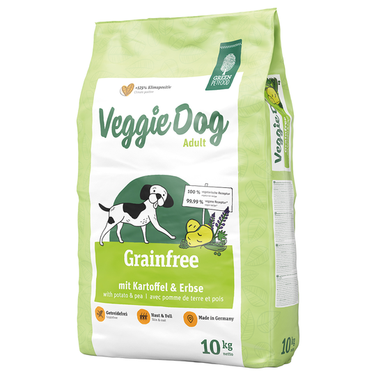 Ekonomipack: 2 x 10/15 kg VeggieDog hundfoder till lågt pris! VeggieDog grainfree (2 x 10 kg)