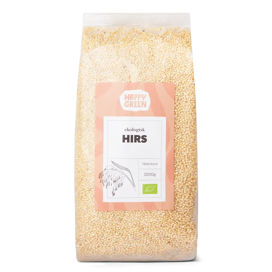 Happy Green Hirs, 1kg ekologisk
