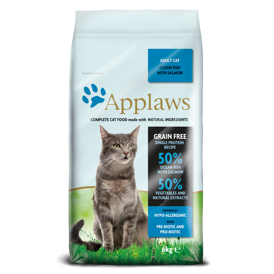 Applaws Adult Ocean Fish & Salmon - spannmålsfritt - 6 kg