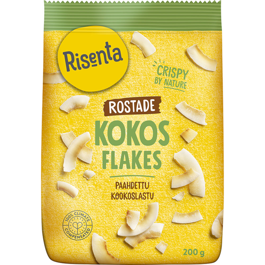 Risenta Kokosflakes Rostade 120 g