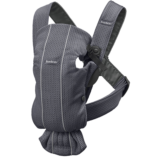 BabyBjörn Bärsele Mini Antracite 3D Mesh
