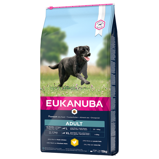 Eukanuba Adult Large Breed Chicken - 15 kg