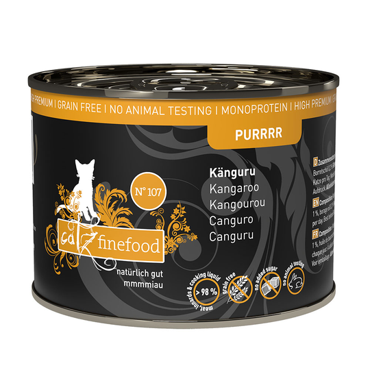 catz finefood Purrrr på burk 6 x 200 - No. 107 känguru (6 x 200 g)