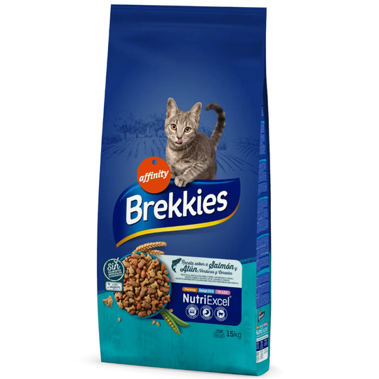 Brekkies Fish - Ekonomipack: 2 x 15 kg