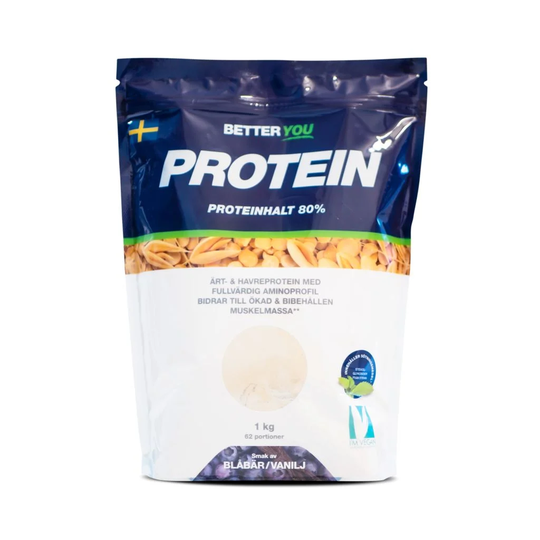 Better You Ärt & Havreprotein Blåbär Vanilj 1 sk
