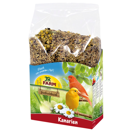 JR Birds Individual Kanariefoder - Ekonomipack: 2 x 1 kg