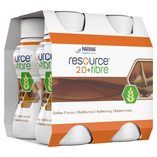 Resource 2.0+FIBRE Kaffe 4 x 200 ml