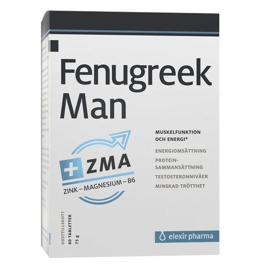 Elexir Pharma Fenugreek Man 60 tabletter