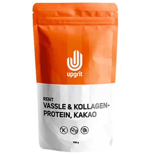 Upgrit Vassle & Kollagenprotein Kakao, 750g
