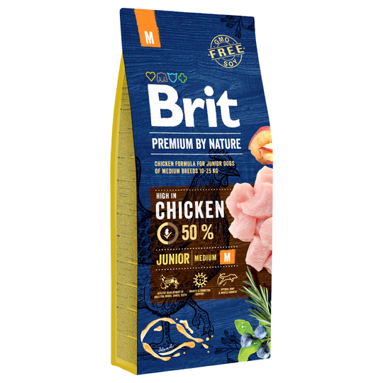 Brit Premium Junior M - Ekonomipack: 2 x 15 kg