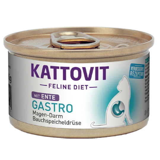 Ekonomipack: Kattovit Gastro 24 x 85 g - Anka