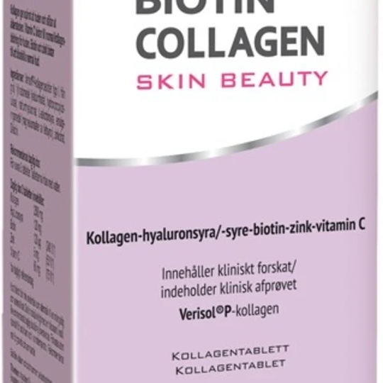 Vitabalans Lady Biotin Collagen Skin Beauty 120 tabletter