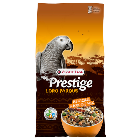Versele-Laga Prestige Loro Parque African Parrot papegojfoder Ekonomipack: 2 x 10 kg