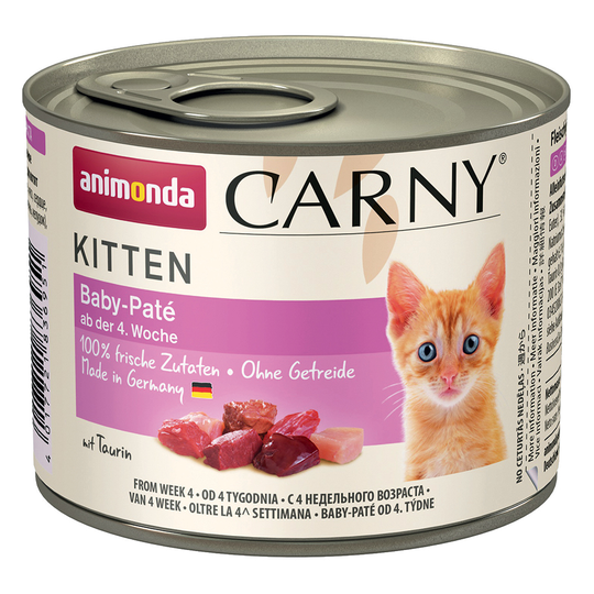 Animonda Carny Kitten 12 x 200 g Baby-Paté