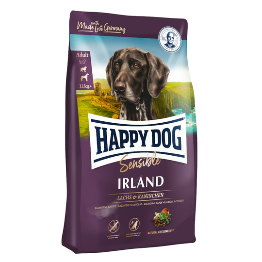Provpack: Happy Dog Culinary World Tour, 3 x 4 kg - Africa, New Zealand, Ireland