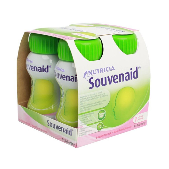Souvenaid Jordgubb 4 x 125 ml