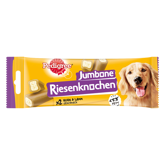 Pedigree Jumbone Riesenknochen Medium - Kyckling 6 x 180g (6 x 2 st)