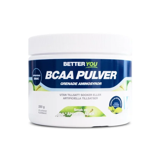 BETTER YOU Better You Naturligt BCAA Pulver 250g Äpple & Fläder