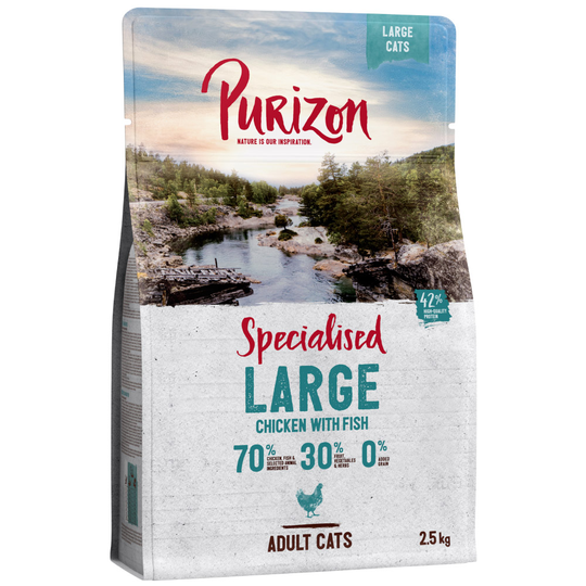 Purizon Large Adult Chicken & Fish - 2,5 kg