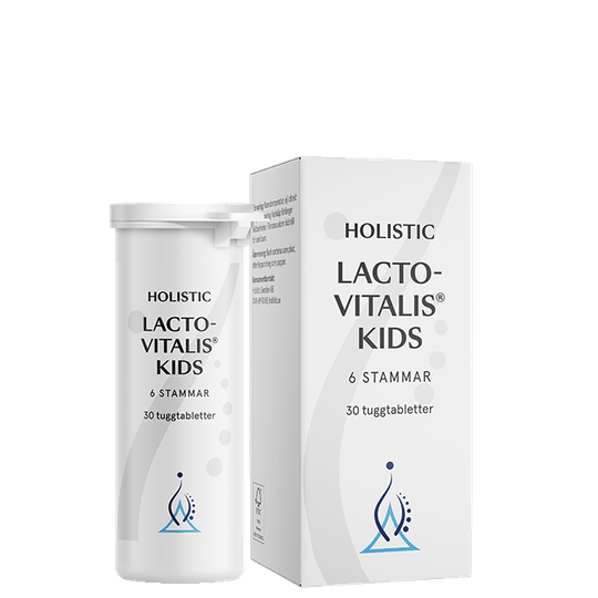 LactoVitalis Kids, 30 tuggtabletter