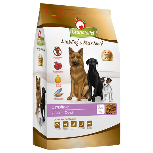 GranataPet Liebling's Mahlzeit Adult Sensitive Anka - Ekonomipack: 2 x 10 kg