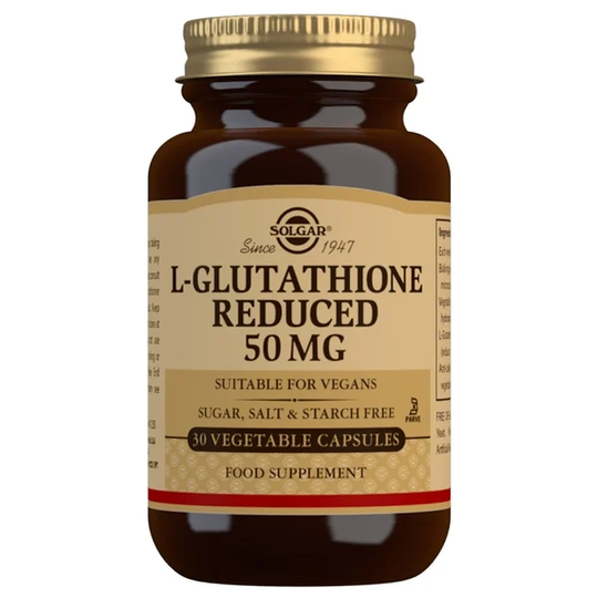Solgar L-Glutathione 50 mg 30 kapslar