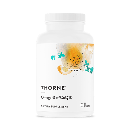 Thorne Omega-3 med CoQ10 90 kapslar
