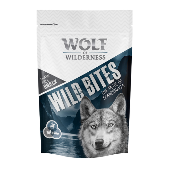 Wolf of Wilderness Wild Bites Snacks "The Taste Of" 180 g - The Taste of The Mediterranean