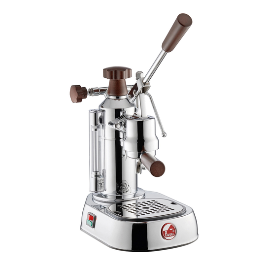 La Pavoni - Europiccola Manuell kaffemaskin med hävarm Mässing/Brun