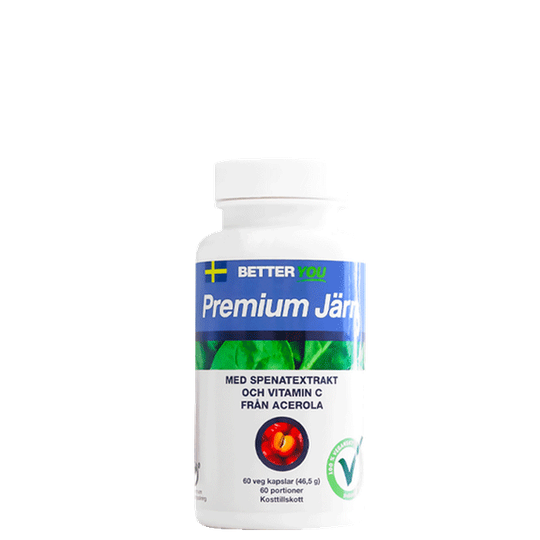 Premium Järn, 60 kaps