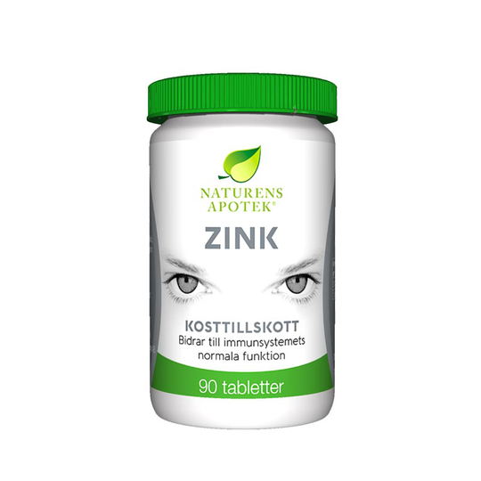 Naturens Apotek Zink, 90 tabletter