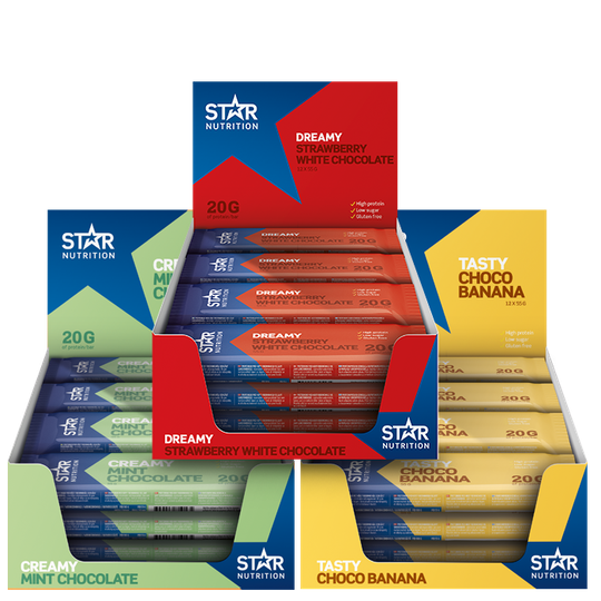 36 x Star Nutrition Protein Bar, 55g