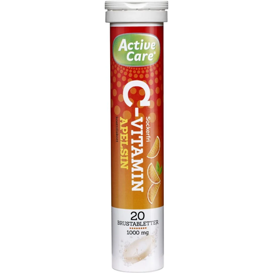 Active Care C-vitamin Apelsin 20 st