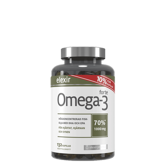 Omega-3 forte 1000 mg, 132 kapslar