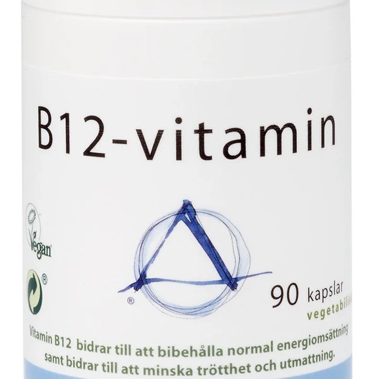 Helhetshälsa B12-vitamin 90 kapslar