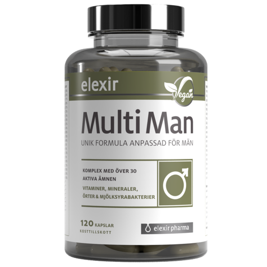 Elexir Pharma Multi Man 120 kapslar