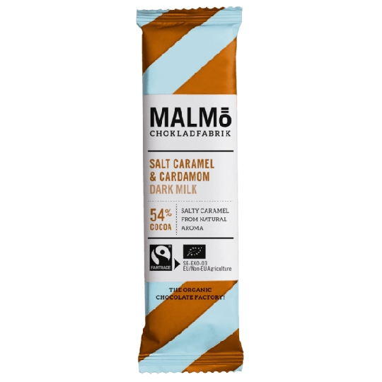 Malmö Chokladfabrik Salt Karamell & Kardemumma 25 g