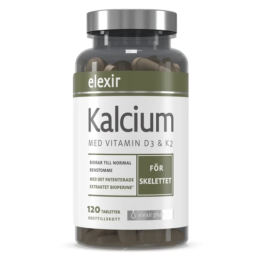 Elexir Pharma Elexir Kalcium 120 tabletter