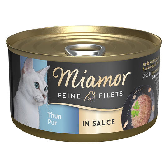 Ekonomipack: Miamor Fine Filets in Sauce 24 x 85 g - Tonfisk pur