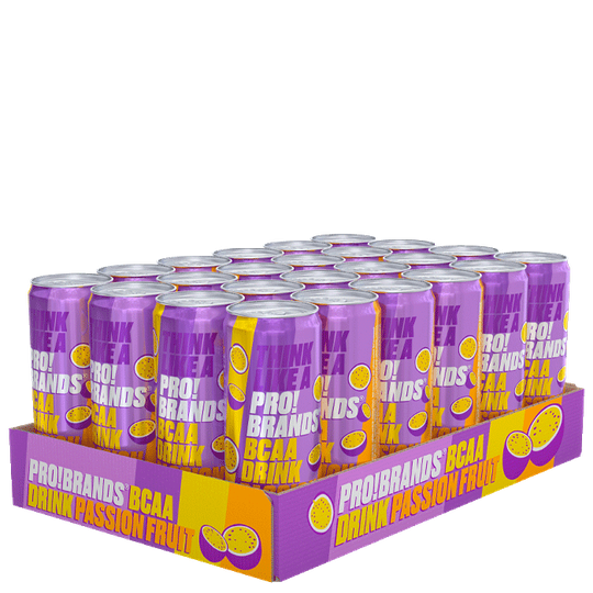 24 x Pro Brands BCAA Drink, 330 ml, Raspberry