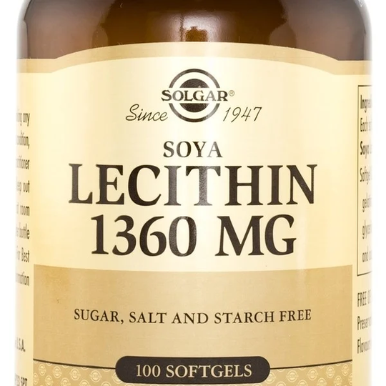 Solgar Lecithin 1360 mg 100 kapslar